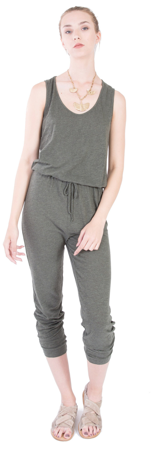 Lanston Jumpsuit in Military Lanston Jumpsuit in Military