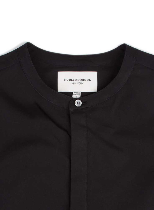 Men's Public School Hanaki Shirt Black Men's Public School Hanaki Shirt Black
