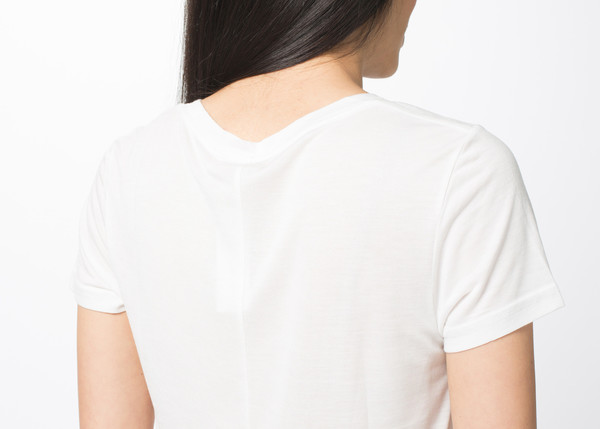 Organic by John Patrick Viscose Short Sleeve Crew Tee Organic by John Patrick Viscose Short Sleeve Crew Tee