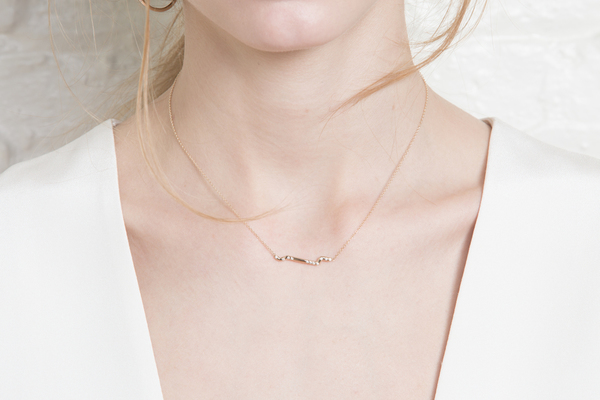Shahla Karimi Subway Fine Necklace - Inwood to World Trade Center Shahla Karimi Subway Fine Necklace - Inwood to World Trade Center