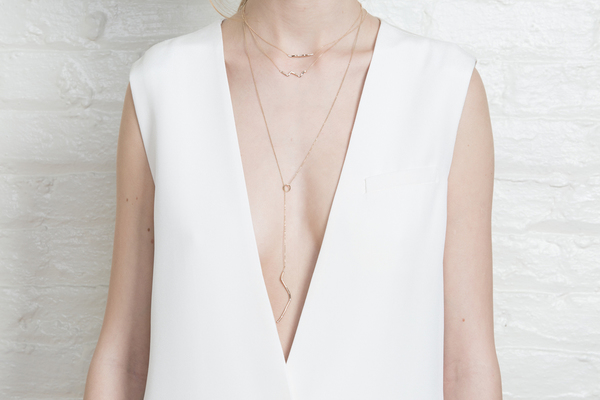 Shahla Karimi Subway Fine Necklace - Yankee Stadium to Wall St Shahla Karimi Subway Fine Necklace - Yankee Stadium to Wall St