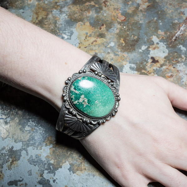 Rider For Life Giant Turquoise Bracelet Rider For Life Giant Turquoise Bracelet