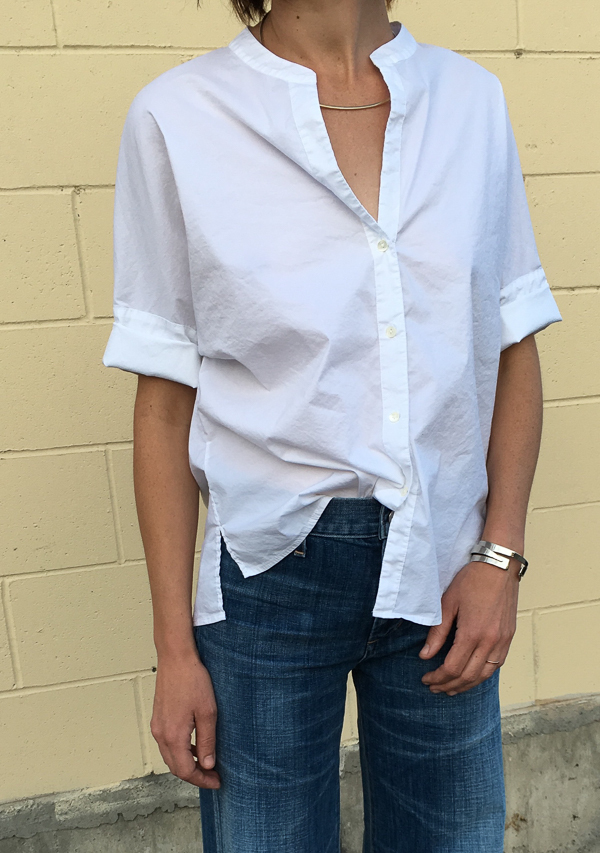 James Perse Roll Sleeve Shirt James Perse Roll Sleeve Shirt