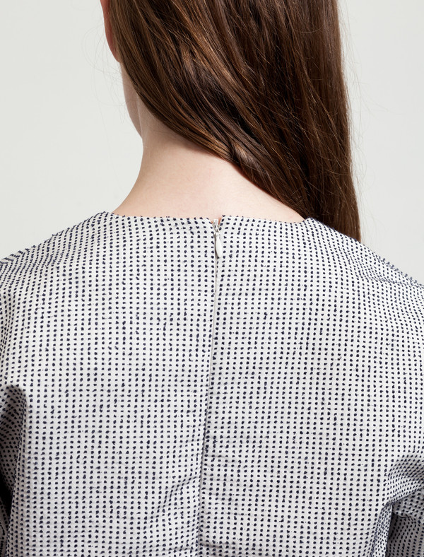 Norse Projects Womens Vita Cotton Slub White/Black Norse Projects Womens Vita Cotton Slub White/Black