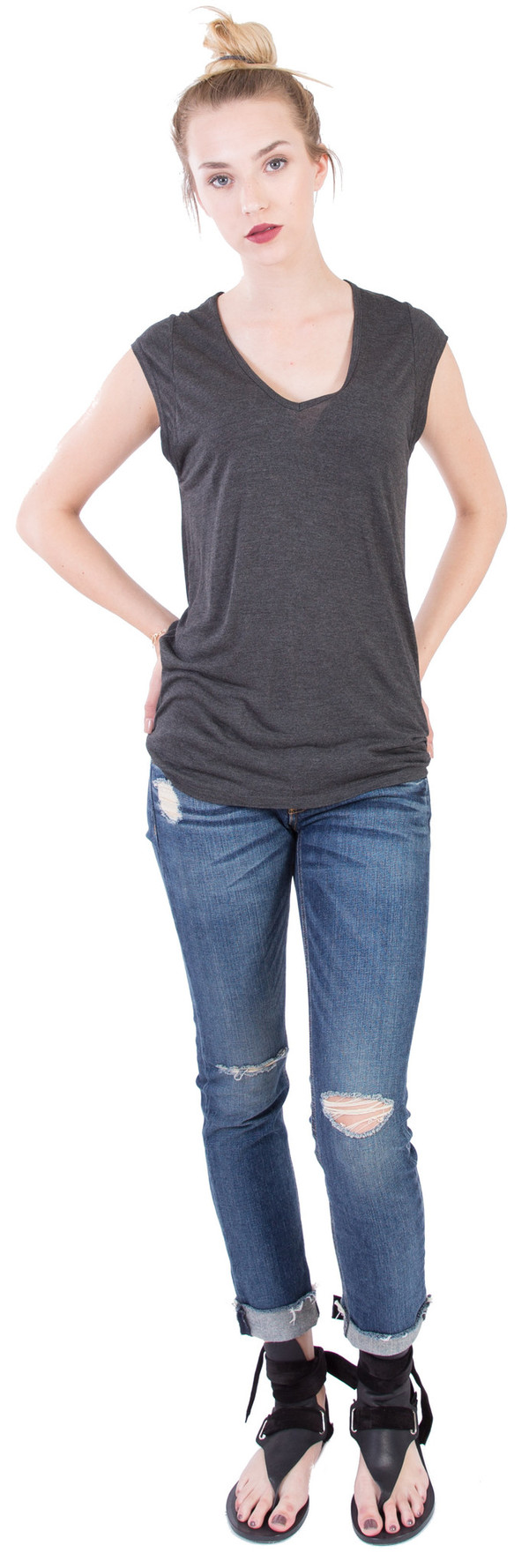 The Lady & The Sailor Boyfriend Tank The Lady & The Sailor Boyfriend Tank