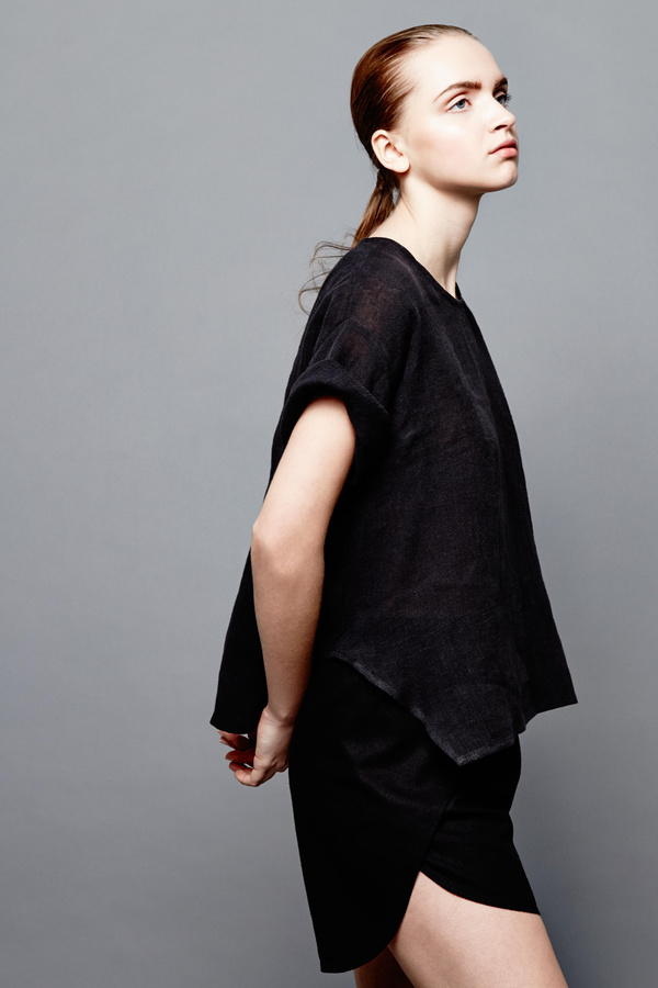 Devlyn Van Loon Overlay shorts - Black Devlyn Van Loon Overlay shorts - Black