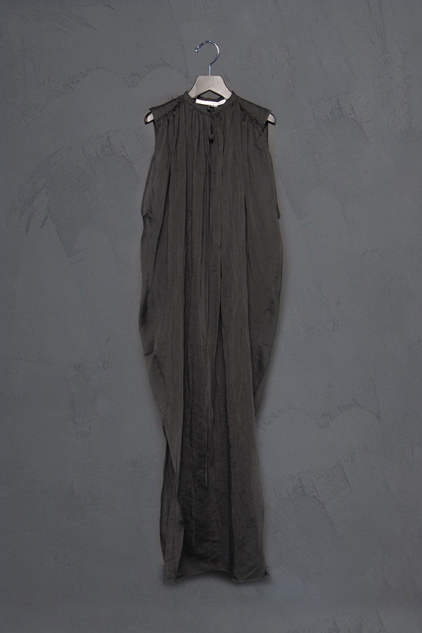Isabel Benenato Sheer Sleeveless Tunic Isabel Benenato Sheer Sleeveless Tunic