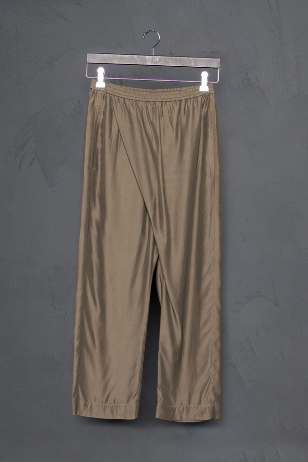 Roque Silk Asymmetrical Front Pants Roque Silk Asymmetrical Front Pants
