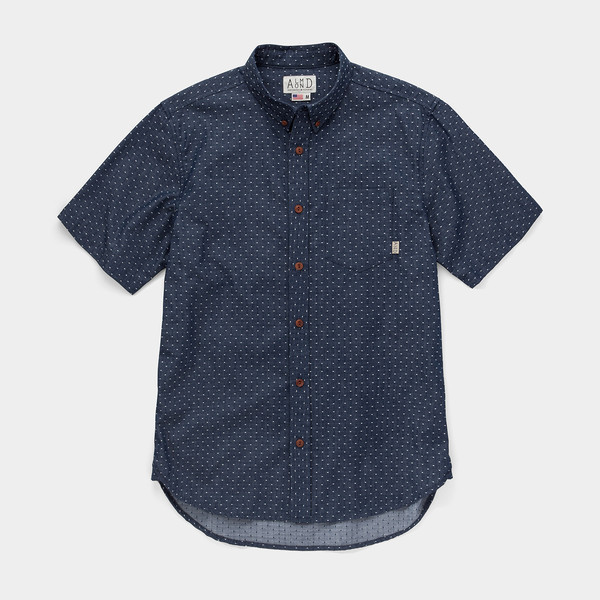 Men's Almond Dane SS Button Up Men's Almond Dane SS Button Up