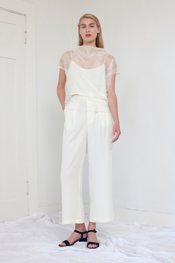 Silvae Hofman Top in Cream Lace Silvae Hofman Top in Cream Lace