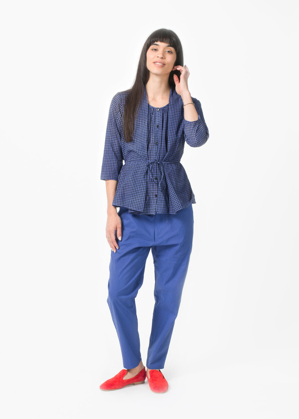 Manuelle Guibal Check Blouse Manuelle Guibal Check Blouse