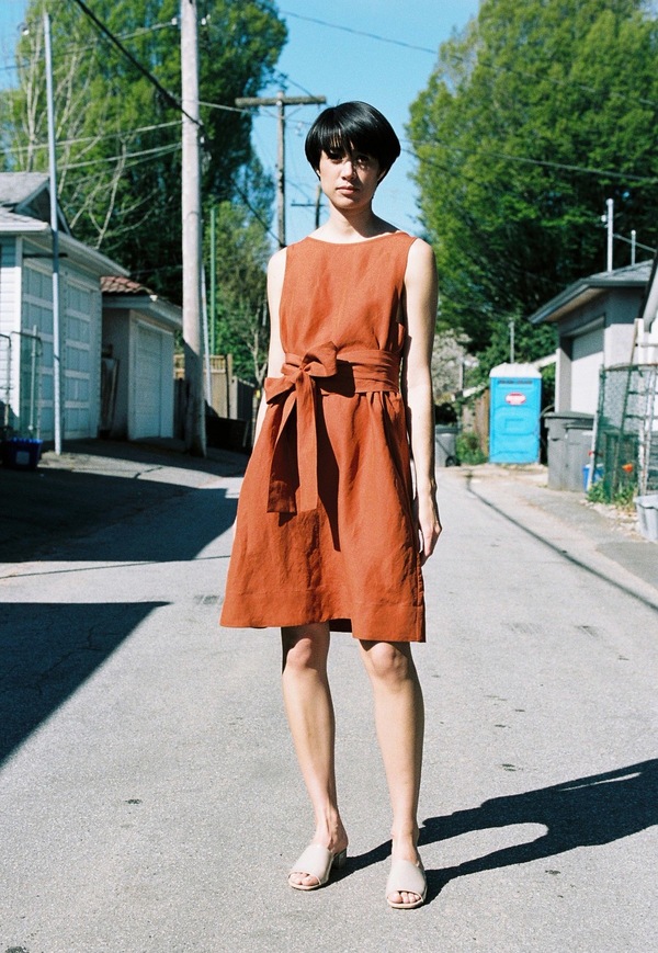 Creatures of Comfort Short Aldo Dress - cayenne Creatures of Comfort Short Aldo Dress - cayenne