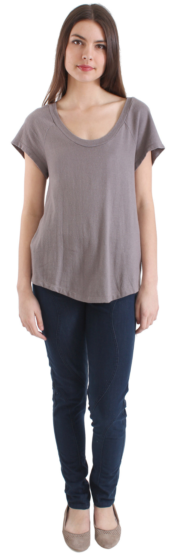 Prairie Underground Breezy Tee in Wet Cement Prairie Underground Breezy Tee in Wet Cement