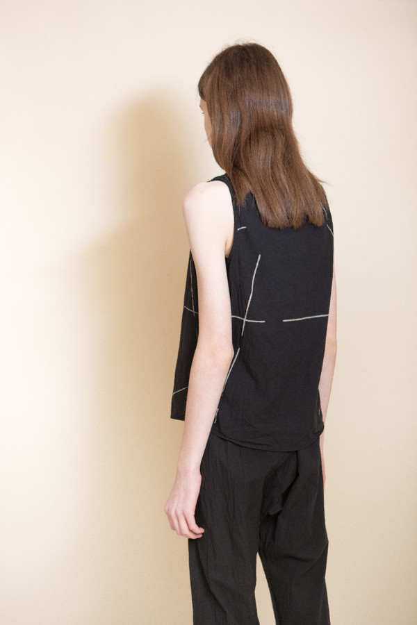 Uzi NYC Beams Tank / Black Uzi NYC Beams Tank / Black