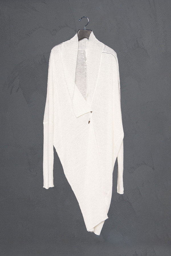 Isabel Benenato Linen Cocoon Sweater Isabel Benenato Linen Cocoon Sweater