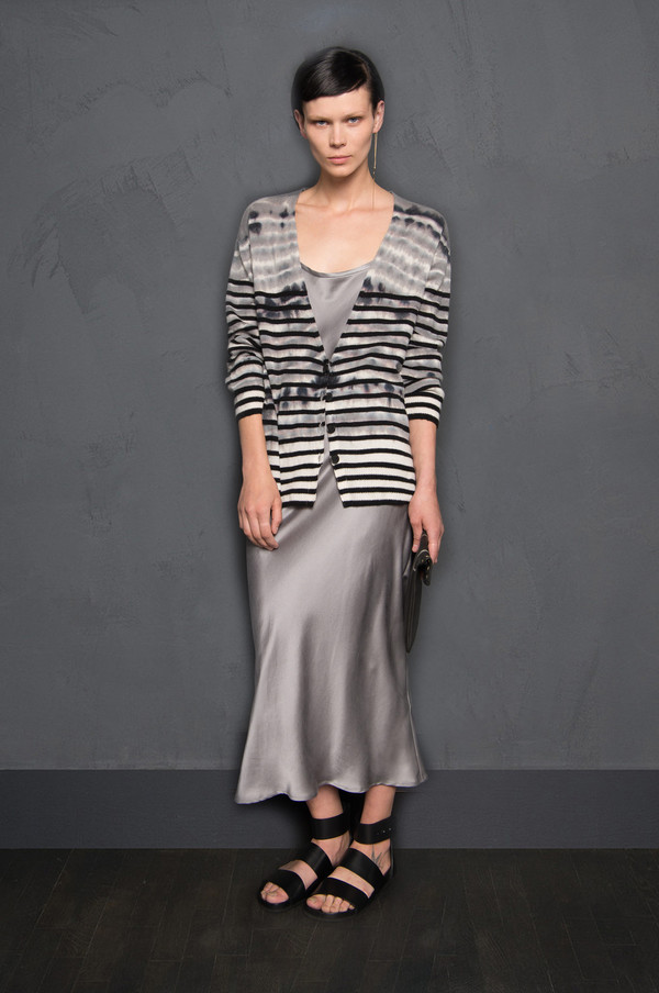 Raquel Allegra Shredded Back Tie Dye Cardigan Raquel Allegra Shredded Back Tie Dye Cardigan