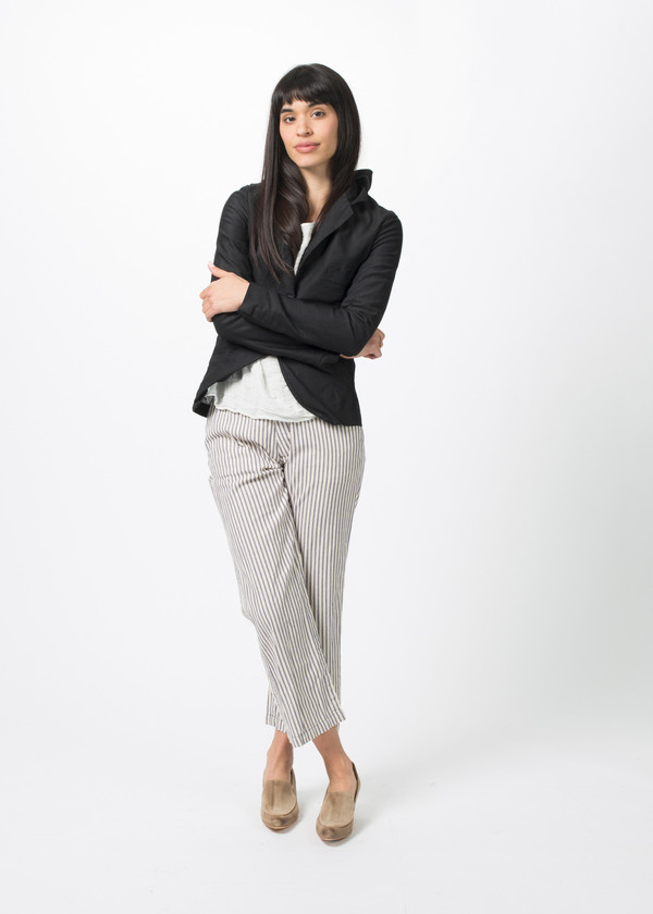 Hazel Brown Hooded Button Jacket Hazel Brown Hooded Button Jacket