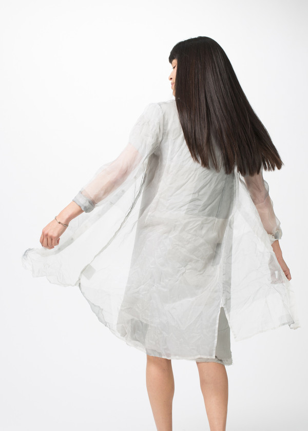 Rundholz Sheer Square Dress Rundholz Sheer Square Dress