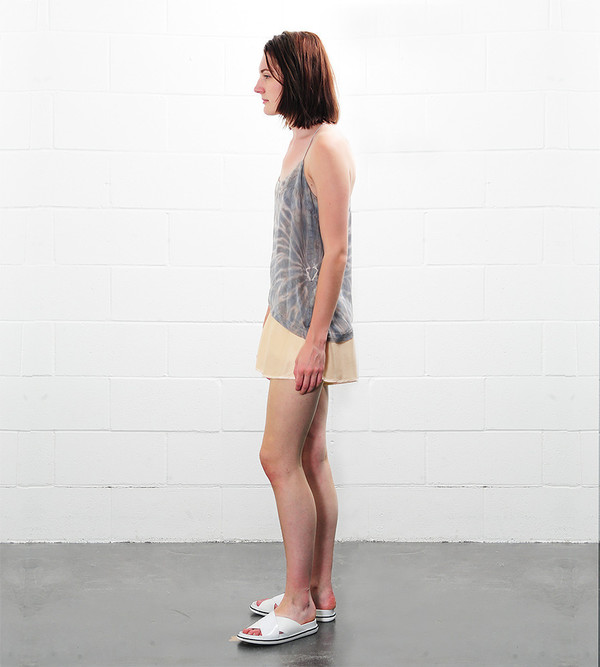 Raquel Allegra T-Back Spaghetti Tank Raquel Allegra T-Back Spaghetti Tank
