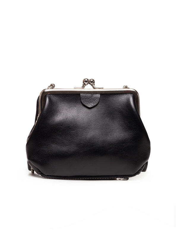 Ys by Yohji Yamamoto Womens Double Clasp Purse Ys by Yohji Yamamoto Womens Double Clasp Purse