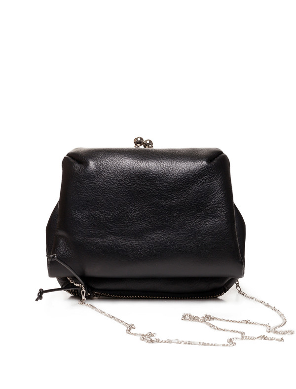 Ys by Yohji Yamamoto Womens Double Clasp Purse Ys by Yohji Yamamoto Womens Double Clasp Purse