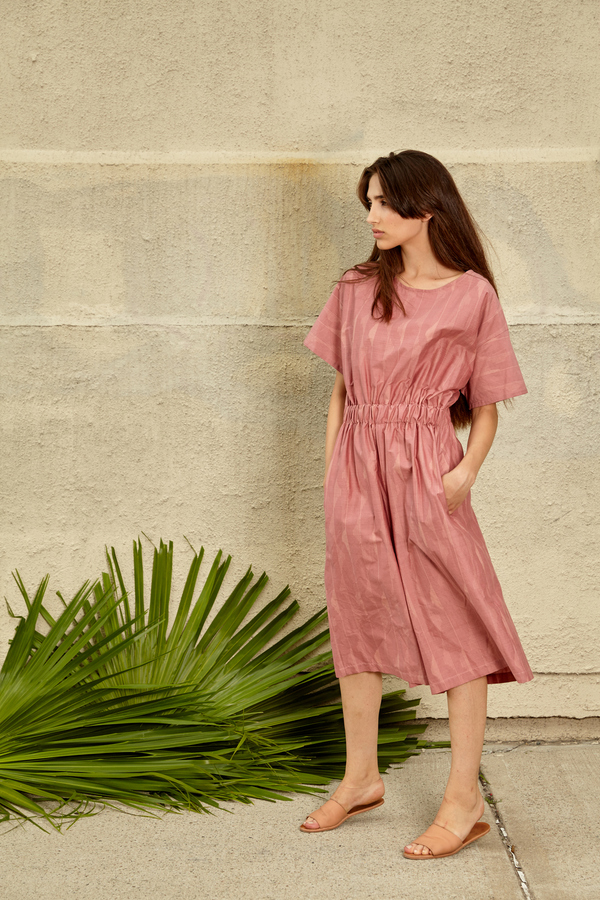 Tantuvi Gathered Jumpsuit- Dunescape Tantuvi Gathered Jumpsuit- Dunescape