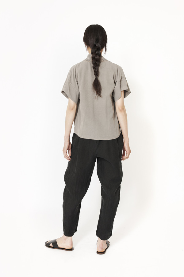 Black Crane Kimono Jacket (Grey) Black Crane Kimono Jacket (Grey)