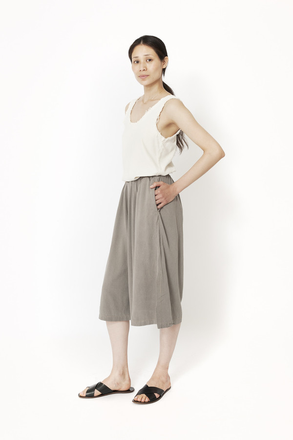 Black Crane Slit Wide Culotte Black Crane Slit Wide Culotte