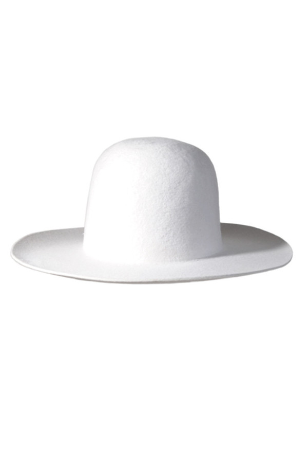 Westerlind Felt Wide Brimmed Hat - White Westerlind Felt Wide Brimmed Hat - White