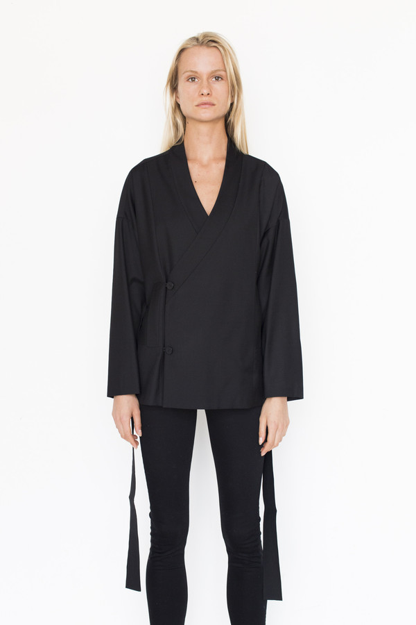 Tom Wood Tencel Kimono Jacket Tom Wood Tencel Kimono Jacket
