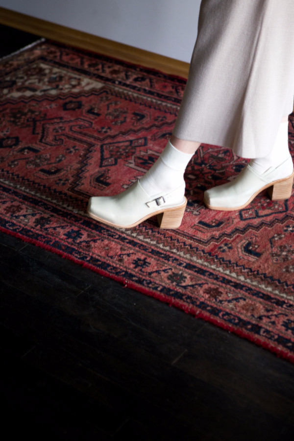 Intentionally Blank Honcho Mule / Bone Leather Intentionally Blank Honcho Mule / Bone Leather