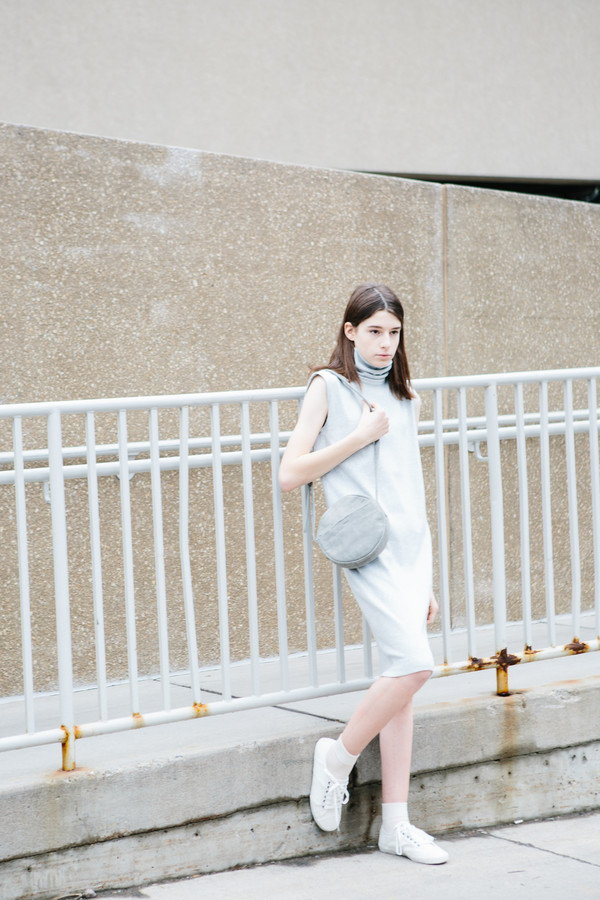Kowtow Turning Pages Dress / Gray Marle Kowtow Turning Pages Dress / Gray Marle