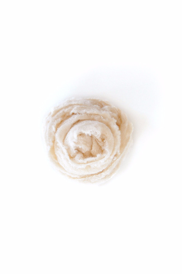 Scarf Shop Wool Cloud Scarf / Pale Peach Scarf Shop Wool Cloud Scarf / Pale Peach