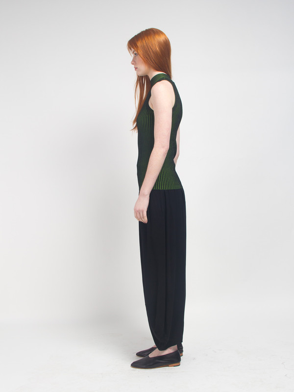 Pari Desai Hope Mock Neck Tank Fern Pari Desai Hope Mock Neck Tank Fern