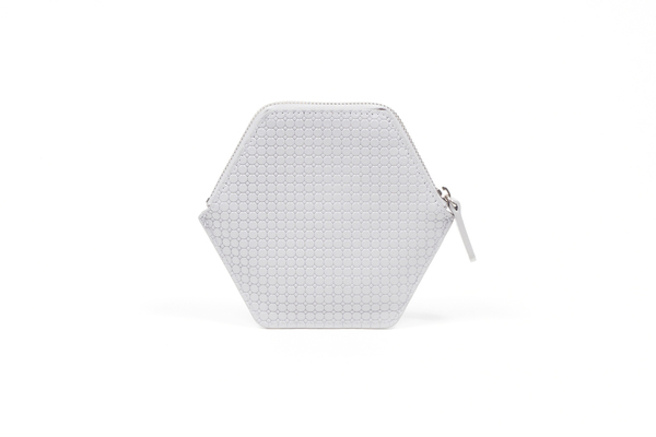 Nº32 Hexa Wallet Honeycomb in Light Gray Nº32 Hexa Wallet Honeycomb in Light Gray