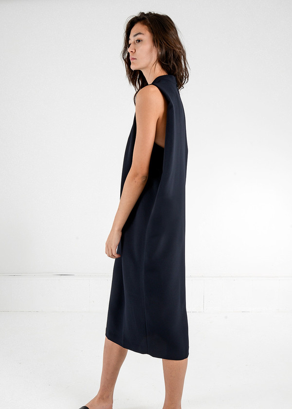Kaarem Dill High Collar Dress Kaarem Dill High Collar Dress