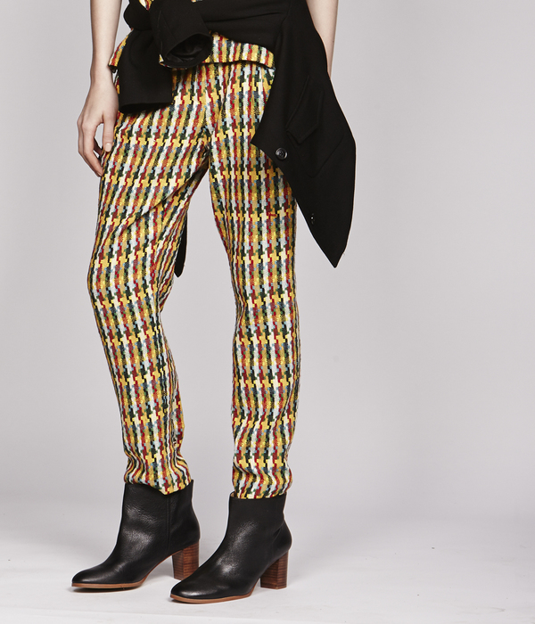 Nikki Chasin Brick Road Tweed Trouser Nikki Chasin Brick Road Tweed Trouser