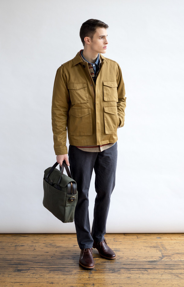Men's Bridge & Burn Adams Brown Jacket Men's Bridge & Burn Adams Brown Jacket