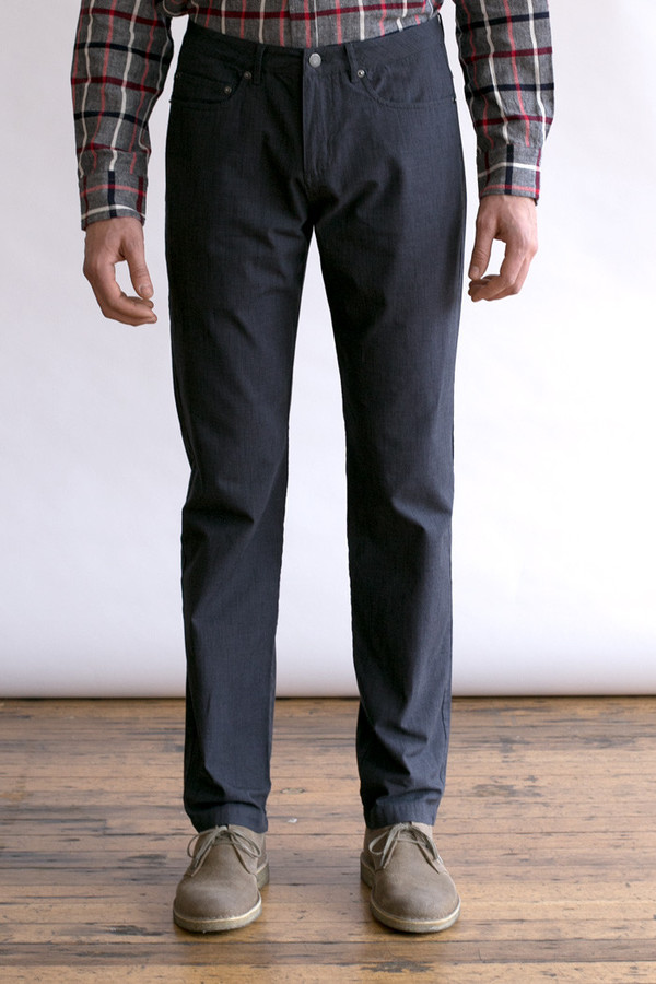 Men's Bridge & Burn Polk Charcoal Linen Men's Bridge & Burn Polk Charcoal Linen
