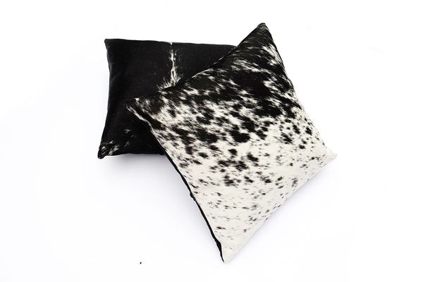 Primecut Salt + Pepper Cowhide Pillow Primecut Salt + Pepper Cowhide Pillow