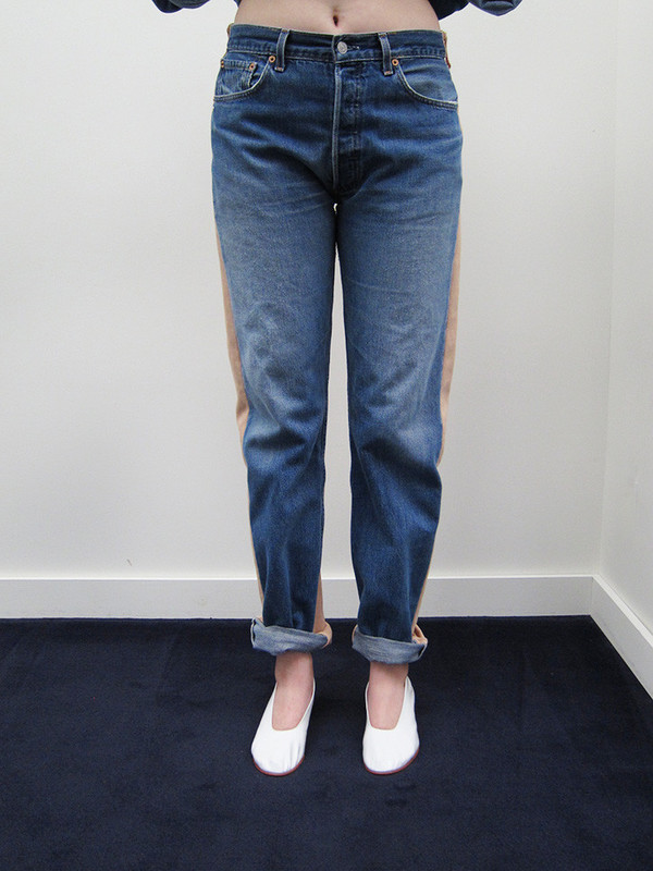 Unisex BLESS Jeans pleat Unisex BLESS Jeans pleat