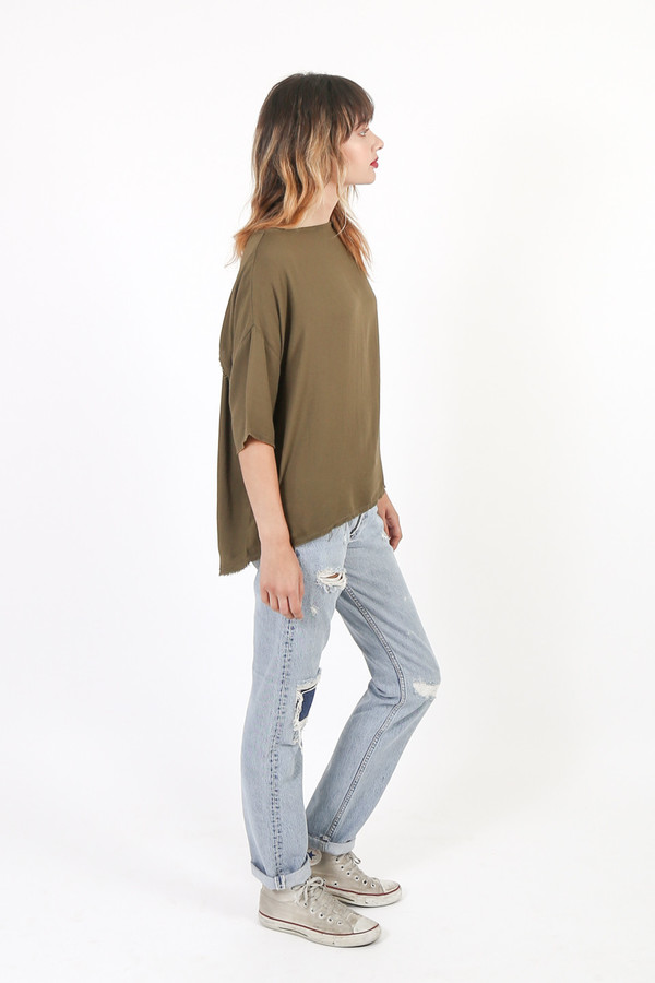 Black Crane Square Top Black Crane Square Top