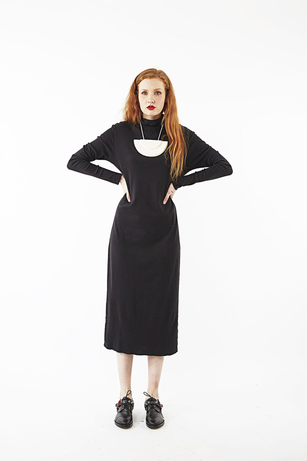 OAK Turtle Neck Dress OAK Turtle Neck Dress