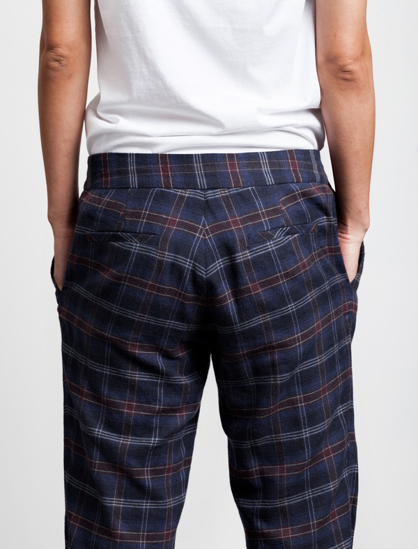 Thakoon Addition Flannel Side Zip Pant Thakoon Addition Flannel Side Zip Pant