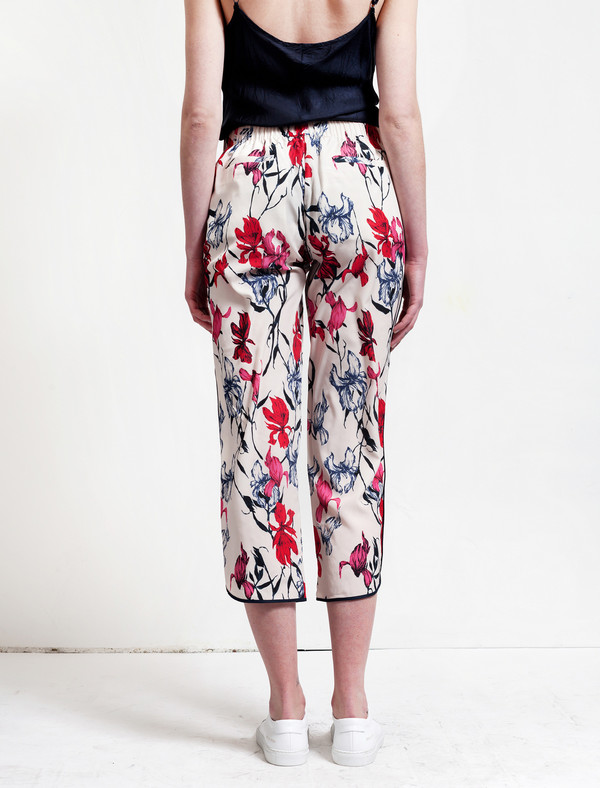 Thakoon Floral Cropped Trousers Thakoon Floral Cropped Trousers