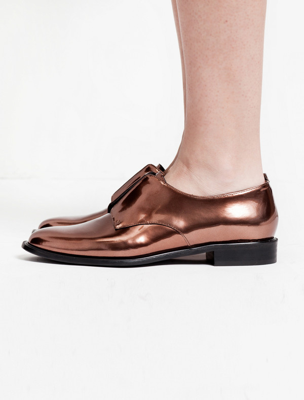 Robert Clergerie Jam Oxfords Copper Robert Clergerie Jam Oxfords Copper
