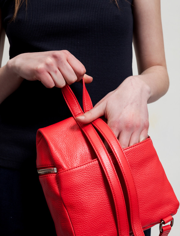 KARA Small Backpack Poppy KARA Small Backpack Poppy