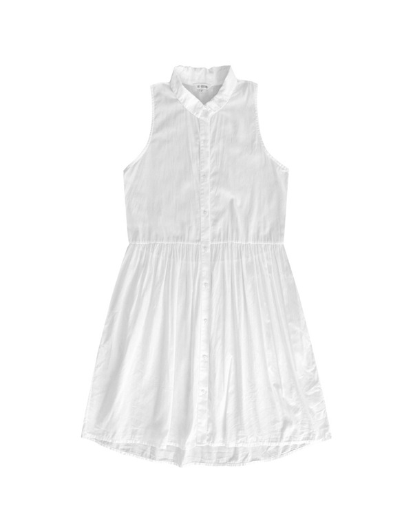 ALI GOLDEN BUTTON-UP DRESS - BLACK ALI GOLDEN BUTTON-UP DRESS - BLACK