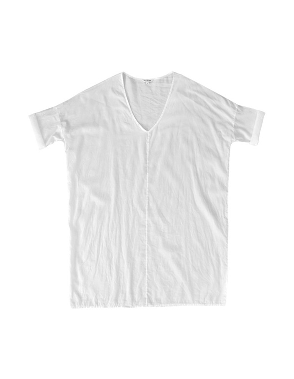 ALI GOLDEN COTTON KIMONO TUNIC - WHITE ALI GOLDEN COTTON KIMONO TUNIC - WHITE