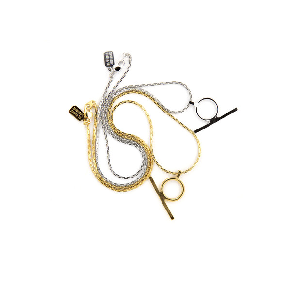Alynne Lavigne Circle Bar Necklace Alynne Lavigne Circle Bar Necklace